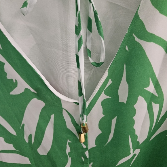 1 - Lilly Pulitzer for Target Green Tropical Leave Dress size SP, 2 Of These - Picture 3 of 6